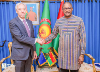 Coopération Burkina-Union européenne: l’envoyé spécial de Bruxelles pour le Sahel à l’écoute du chef de la diplomatie