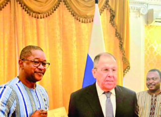 Coopération Burkina Faso-Fédération de Russie: un accord sur le fondement de leurs relations signé