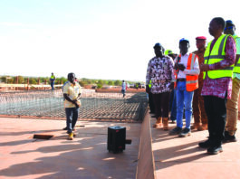 Aménagement de voiries dans la ville de Ouagadougou: le ministre Mikaïlou Sidibé satisfait de l’avancée des travaux