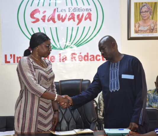 Comptabilité des matières des Editions Sidwaya: Souleymane Ramdé, installé dans ses fonctions