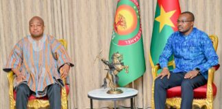 Coopération Burkina-Ghana: le Premier ministre reçoit le ministre ghanéen des Affaires étrangères