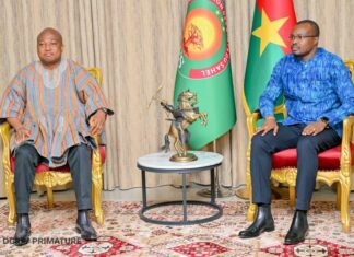 Coopération Burkina-Ghana: le Premier ministre reçoit le ministre ghanéen des Affaires étrangères