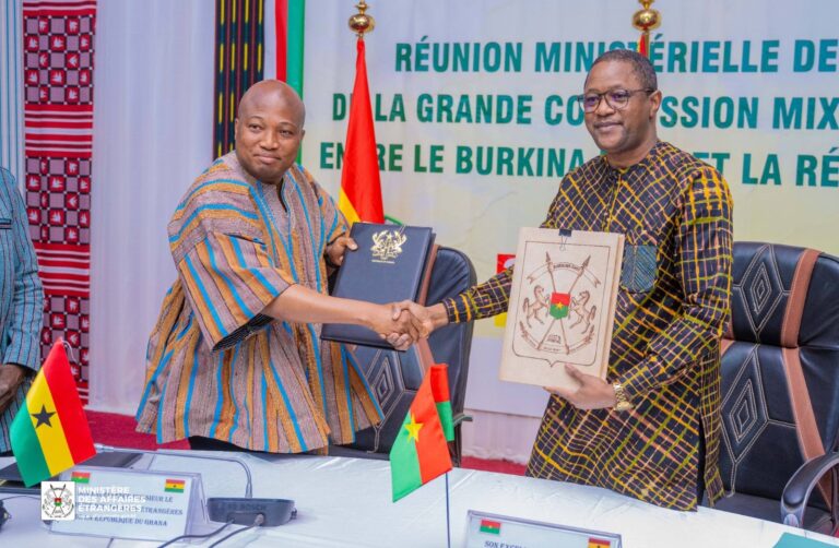 Coopération Burkina – Ghana : 7 accords signés