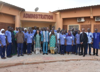 Lycée scientifique national de Bassinko: une délégation de la Banque mondiale visite les infrastructures