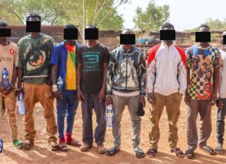 Lutte contre la criminalité urbaine : un réseau de malfrats démantelé à Ouagadougou