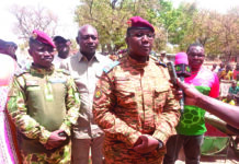 Région des Tannounyan : la ministre Passowendé Pélagie Kabré/Kaboré porte le message de solidarité du président du Faso à une localité reconquise