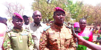 Région des Tannounyan : la ministre Passowendé Pélagie Kabré/Kaboré porte le message de solidarité du président du Faso à une localité reconquise