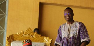 GRAND PRIX CYCLISTE RTB : Une délégation de la Nationale du son et de l’image reçue par le Moogho Naaba