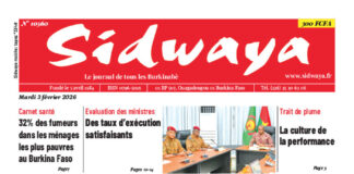 Une Sidwaya du 03-02-2026