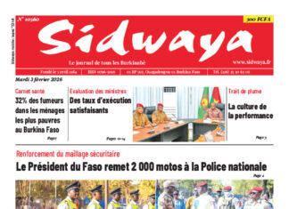 Une Sidwaya du 03-02-2026