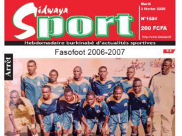 Une Sidwaya Sport du 03-02-2026
