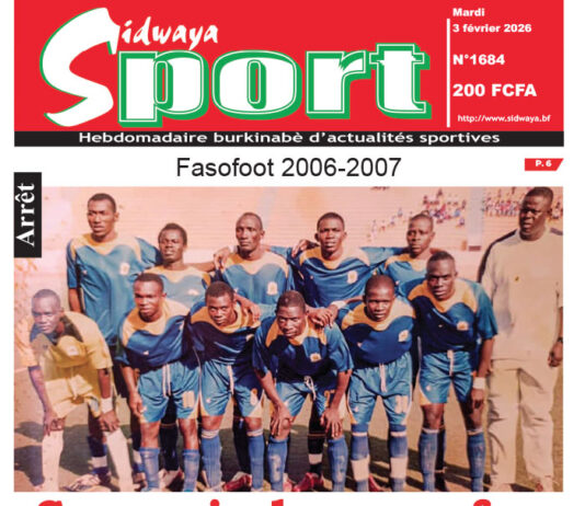Une Sidwaya Sport du 03-02-2026