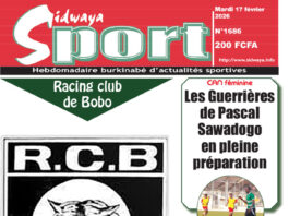 Une Sidwaya Sport du 17-02-2026