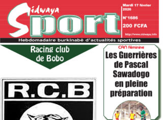 Une Sidwaya Sport du 17-02-2026