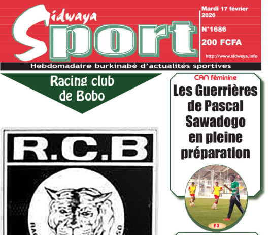 Une Sidwaya Sport du 17-02-2026