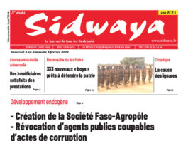 Une Sidwaya du 06 au 10-02-2026