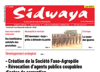 Une Sidwaya du 06 au 10-02-2026