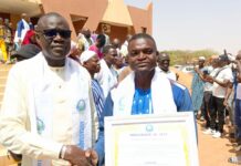 Cohésion sociale : Le journaliste Emil SEGDA, ambassadeur de paix