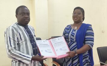 Région de Bankui : Gaël Yaméogo prend la tête de la direction régionale en charge de l’agriculture et de l’eau