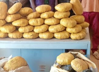 Lutte contre le trafic de stupéfiants : La Police Nationale saisit près de 70 kg de drogue à Bobo-Dioulasso.