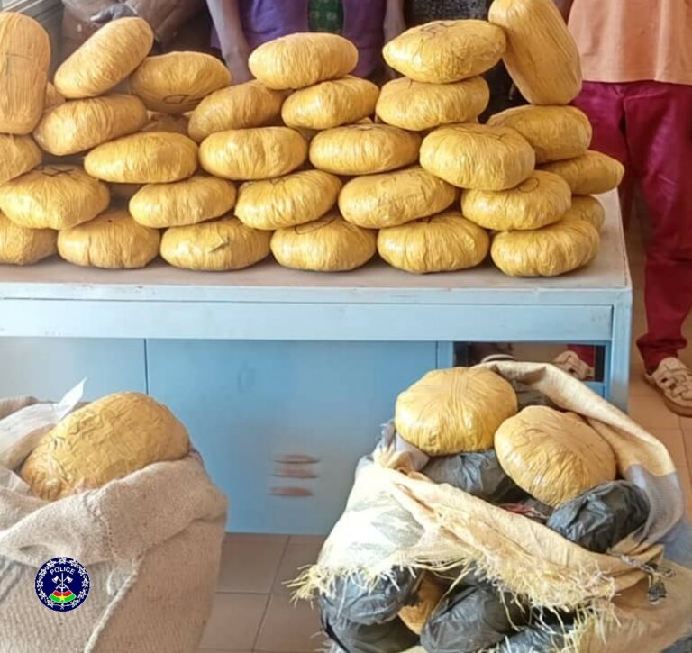 Lutte contre le trafic de stupéfiants : La Police Nationale saisit près de 70 kg de drogue à Bobo-Dioulasso.