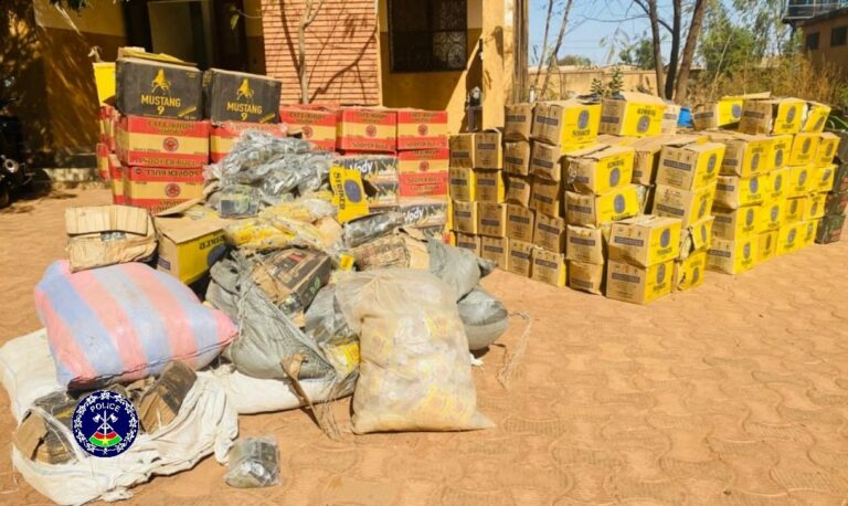 Lutte contre le trafic de produits prohibés : La Police Nationale saisit plus de 360 cartons de boissons alcoolisées prohibées à Koudougou.