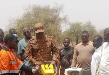 Infrastructures rizicoles dans le Nakambé: un bas-fond rizicole de 32 ha en aménagement à Kombinatenga