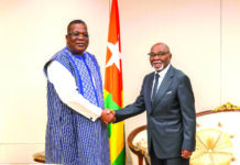 Coopération Burkina-Togo: l’ambassadeur David Kabré présente ses lettres de créance au président togolais