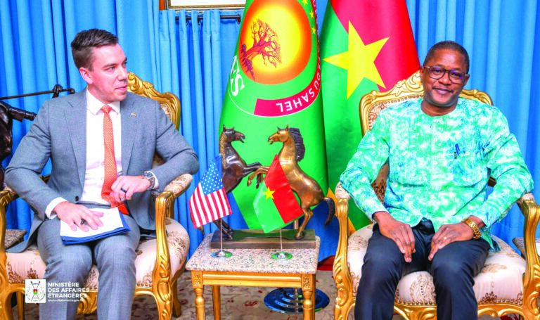 Coopération bilatérale: les Etats-Unis souhaitent redynamiser leurs relations avec le Burkina
