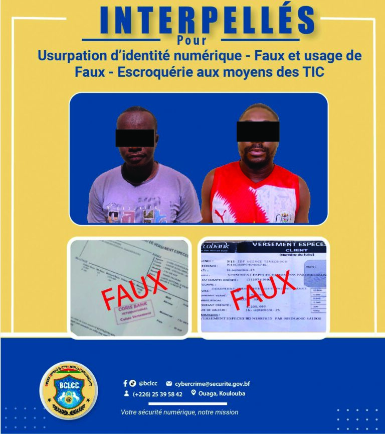 Lutte contre la criminalité urbaine: Ils ont vidé 10 millions F CFA des comptes mobiles money et bancaires de leurs victimes