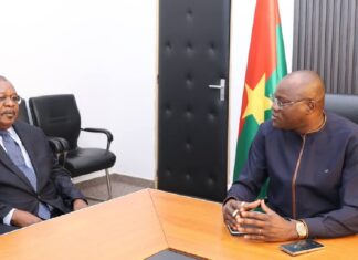 Cour de justice de l’UEMOA: le président du Conseil des ministres reçoit la nouvelle équipe dirigeante