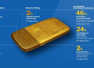 Secteur minier/Endeavour mining: les mines de Houndé et de Mana contribuent aux recettes publiques à hauteur de 210 milliards F CFA en 2025