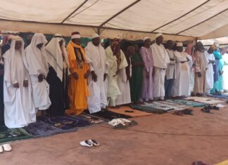 Ramadan à Koudougou: Les fidèles ont imploré Allah pour le retour de la paix au Burkina.