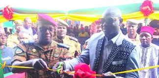 Economat des Forces de défense et de sécurité: le premier point de vente de l’antenne régionale de Bankui inauguré