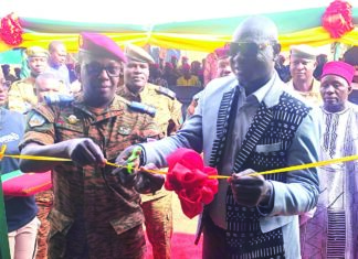 Economat des Forces de défense et de sécurité: le premier point de vente de l’antenne régionale de Bankui inauguré