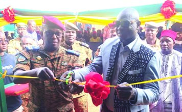 Economat des Forces de défense et de sécurité: le premier point de vente de l’antenne régionale de Bankui inauguré