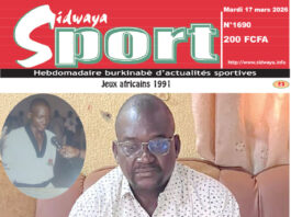 Une Sidwaya Sport du 17-03-2026