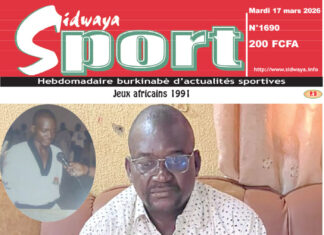 Une Sidwaya Sport du 17-03-2026