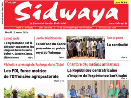 Une Sidwaya du 17-03-2026