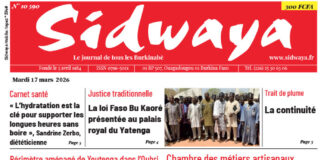 Une Sidwaya du 17-03-2026