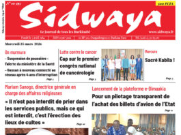 Une Sidwaya du 23-03-2026