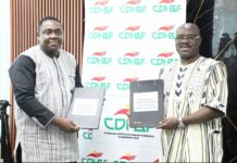 Caisse des dépôts et d’investissements: le nouveau directeur général, Askadar Housmane Sanou prend fonction