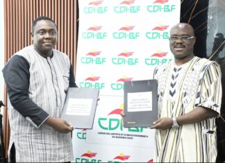 Caisse des dépôts et d’investissements: le nouveau directeur général, Askadar Housmane Sanou prend fonction