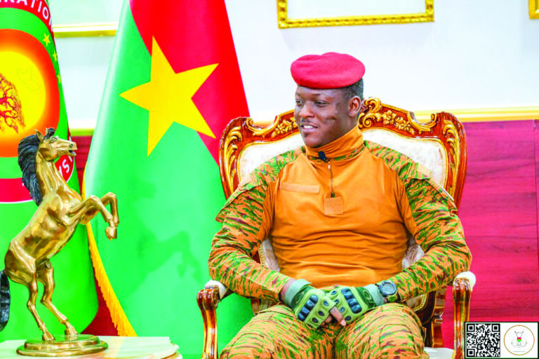 Le Président du Faso, le capitaine Ibrahim Traoré : « Dans la vision de la Révolution progressiste populaire, nous voyons d&rsquo;une autre manière l&rsquo;émancipation de la femme »