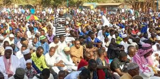 Fin de ramadan à Gaoua: Des prières pour la paix et la cohésion sociale