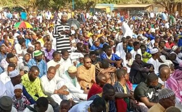 Fin de ramadan à Gaoua: Des prières pour la paix et la cohésion sociale