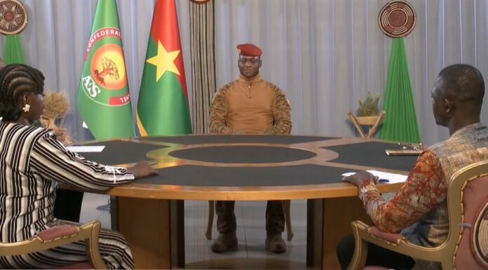 Le capitaine Ibrahim Traoré, Président du Faso: « La lutte pour la souveraineté et l’indépendance totale est le moteur de notre combat »