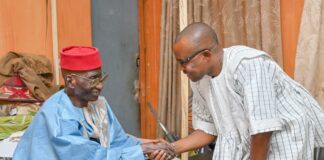 Région de Yaadga: le Premier ministre présente ses civilités à Naaba Kiiba