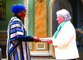 Coopération Burkina-Canada: l’ambassadeur Nandy Somé présente ses lettres de créance à la gouverneure générale