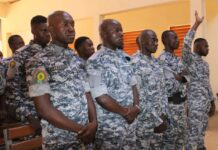 TGI de Dédougou : Une trentaine d’agents renforce la sécurité pénitentiaire